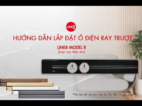 Ổ Điện Ray Trượt: Ray Điện Âm Tường