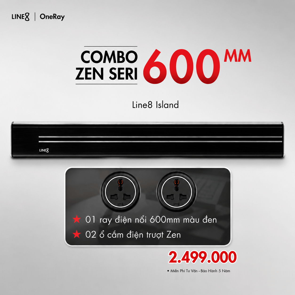 Combo Line8 Zen Series 600mm